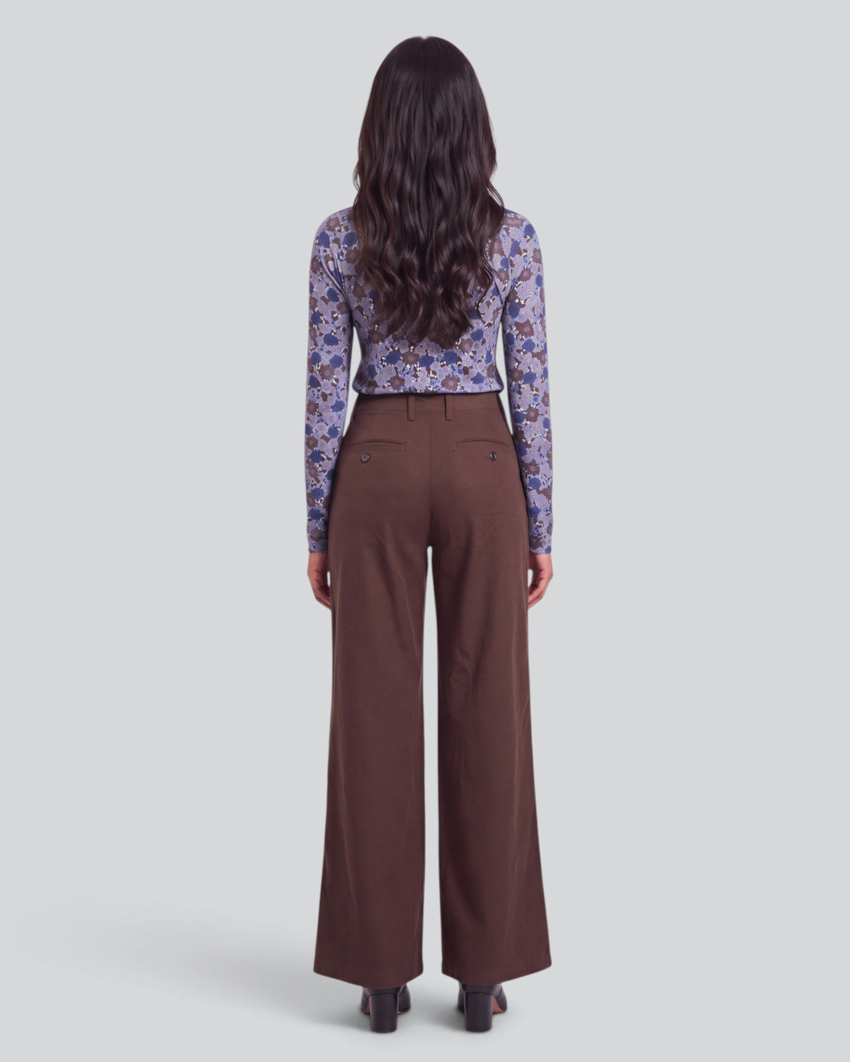 PHILLIS BROWNIE WOMEN'S STRETCH TENCEL TAILORED PANT