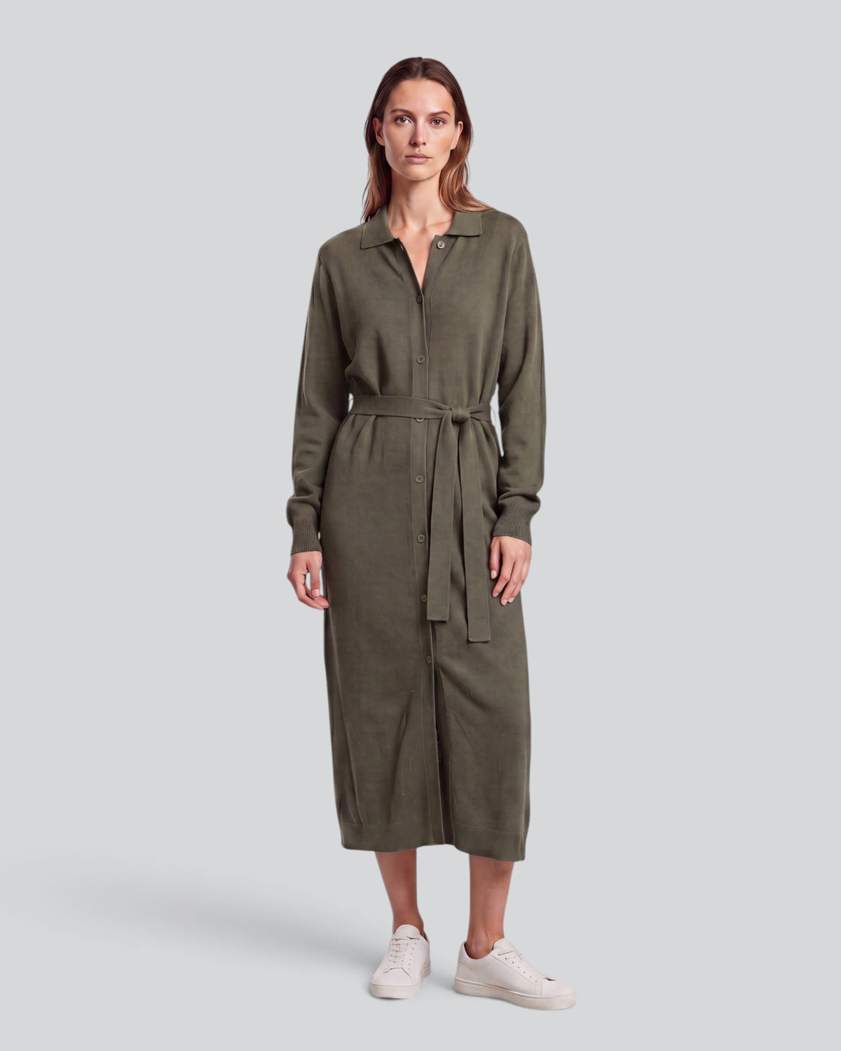 CARDI SAGE WOMEN'S LONG MERINO BLEND CARDIGAN