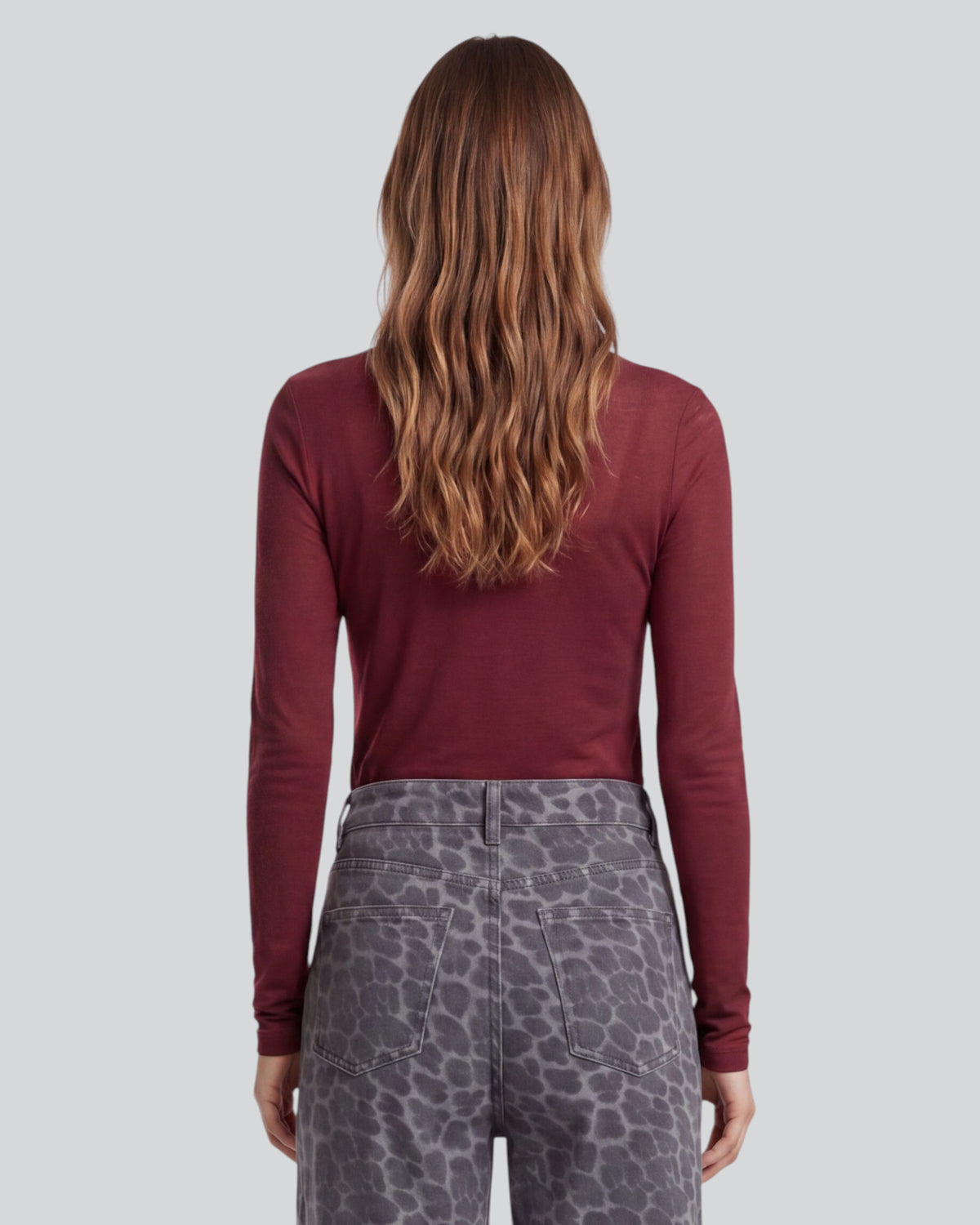 CARLY PORT WOMEN'S MERINO LONG-SLEEVE CREW-NECK TOP
