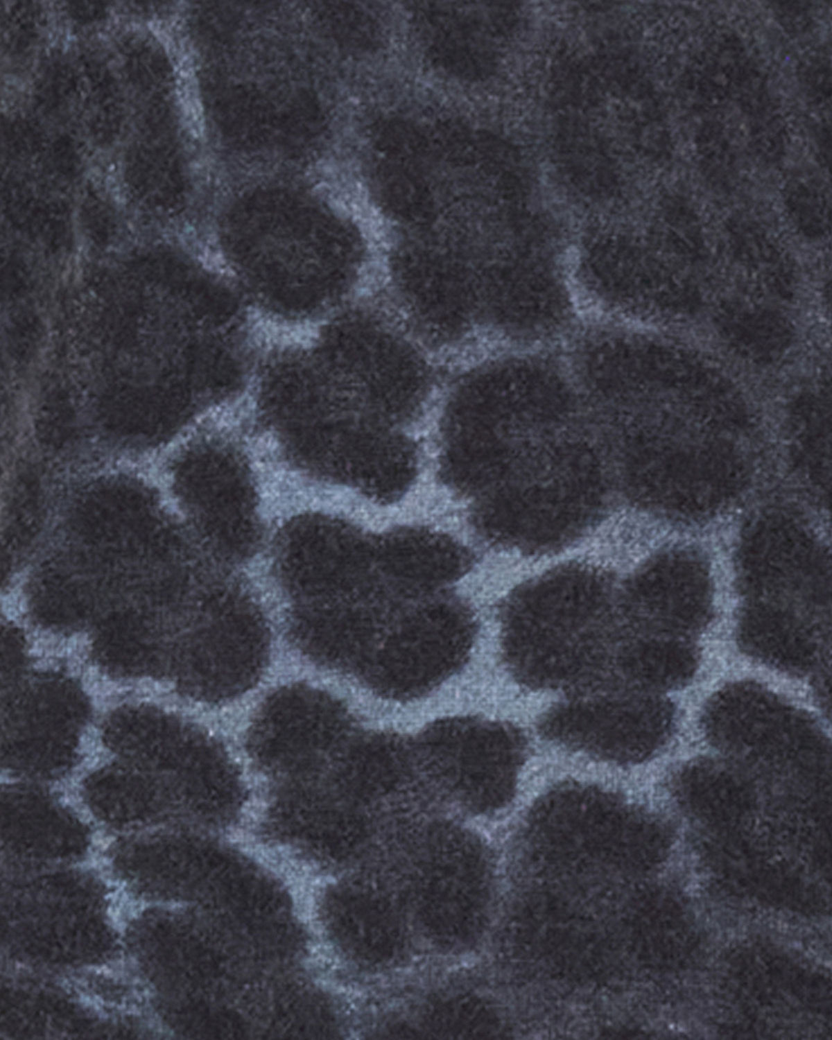 JESSICA LEOPARD SMOKE WOMEN'S MERINO SILK CASHMERE SWEATER POLO