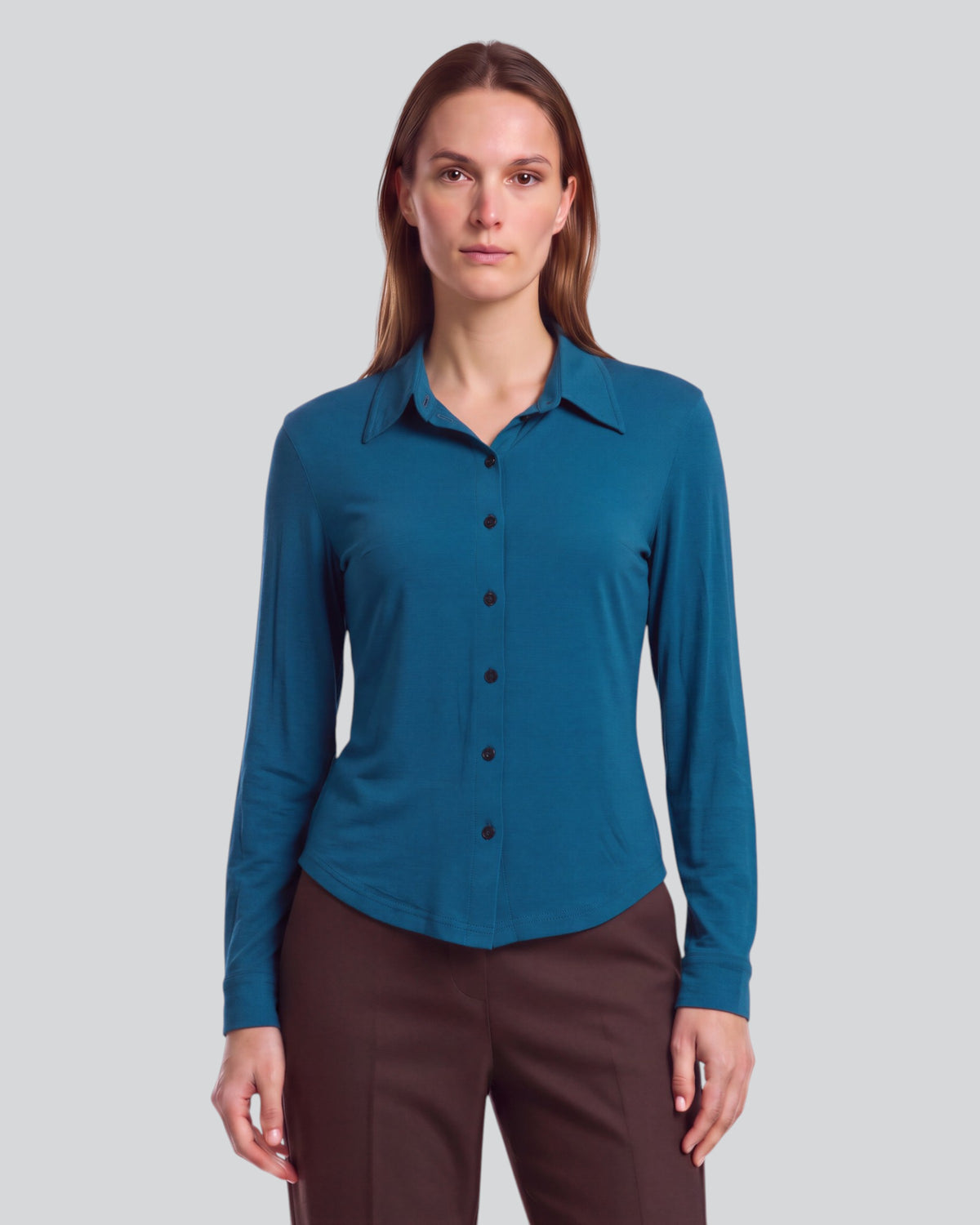 SCARLET LEGION WOMEN'S MERINO JERSEY LONG-SLEEVE SHIRT