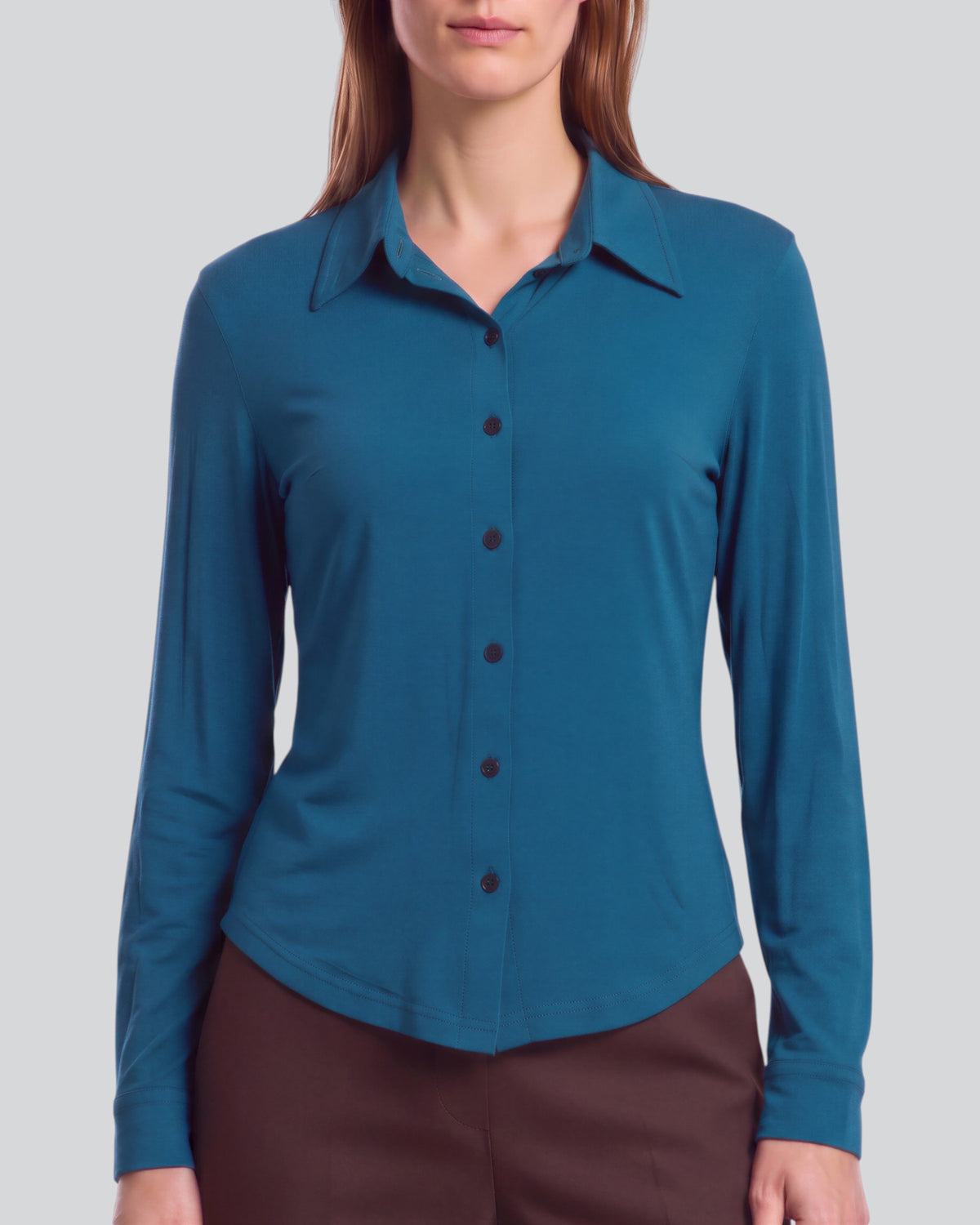SCARLET LEGION WOMEN'S MERINO JERSEY LONG-SLEEVE SHIRT