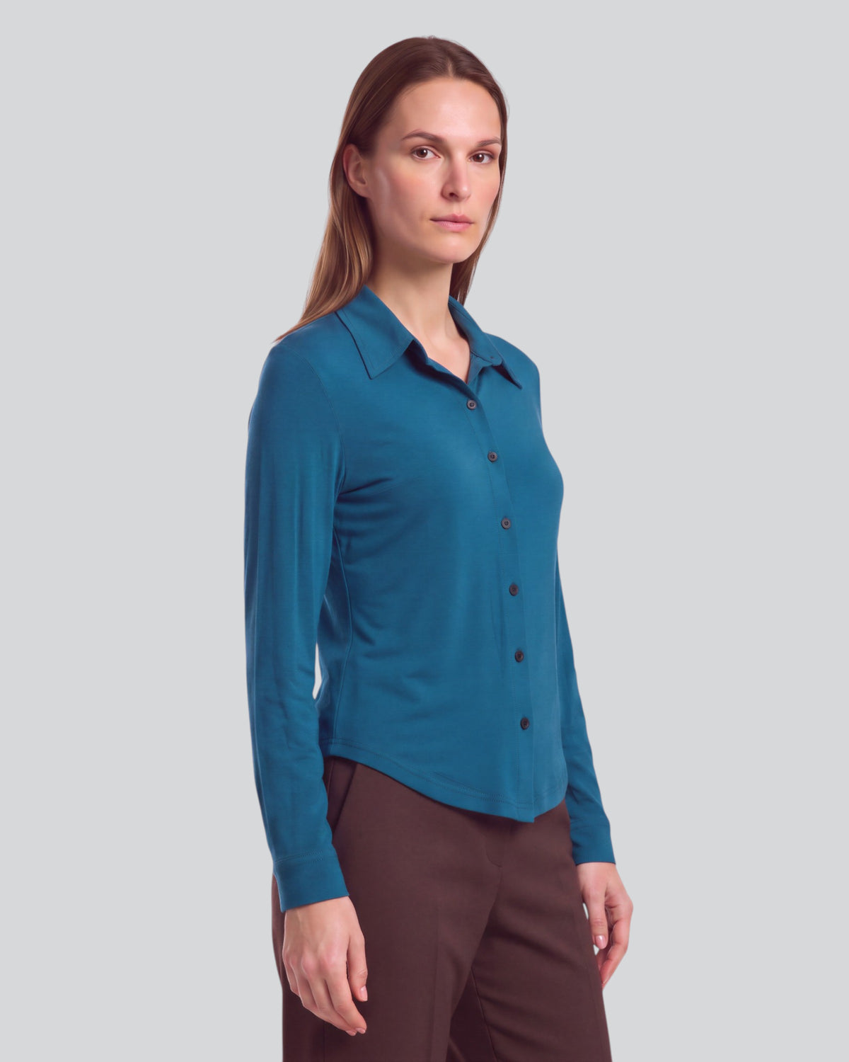 SCARLET LEGION WOMEN'S MERINO JERSEY LONG-SLEEVE SHIRT