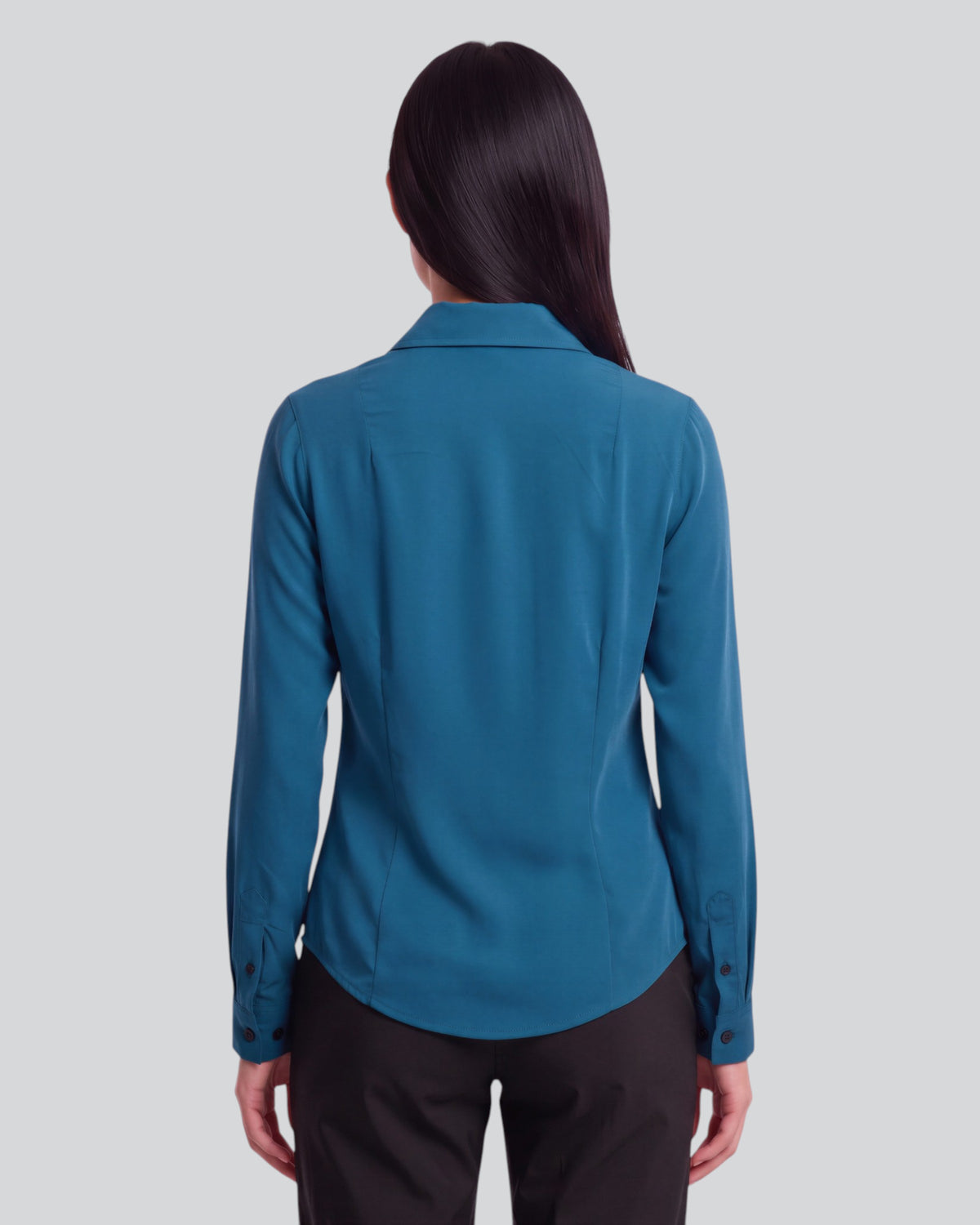 SUTTON LEGION WOMEN'S STRETCH SILK LONG-SLEEVE SHIRT