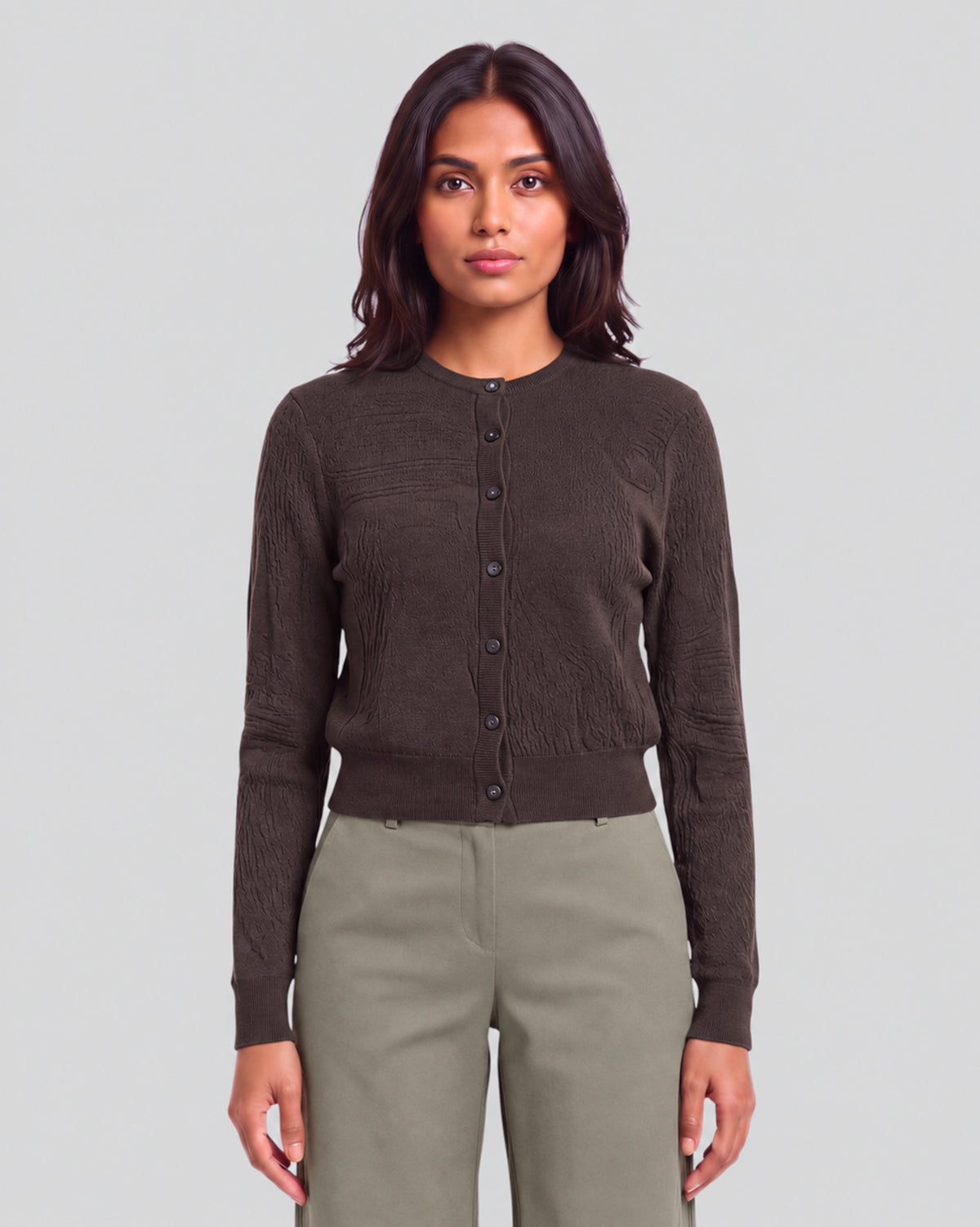 CORDELIA BROWNIE WOMEN'S MERINO CARDIGAN