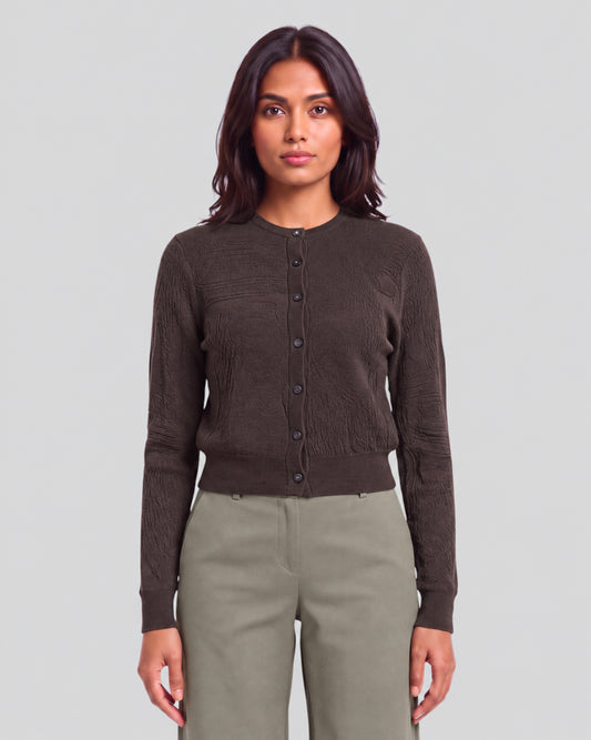 CORDELIA BROWNIE WOMEN'S MERINO CARDIGAN