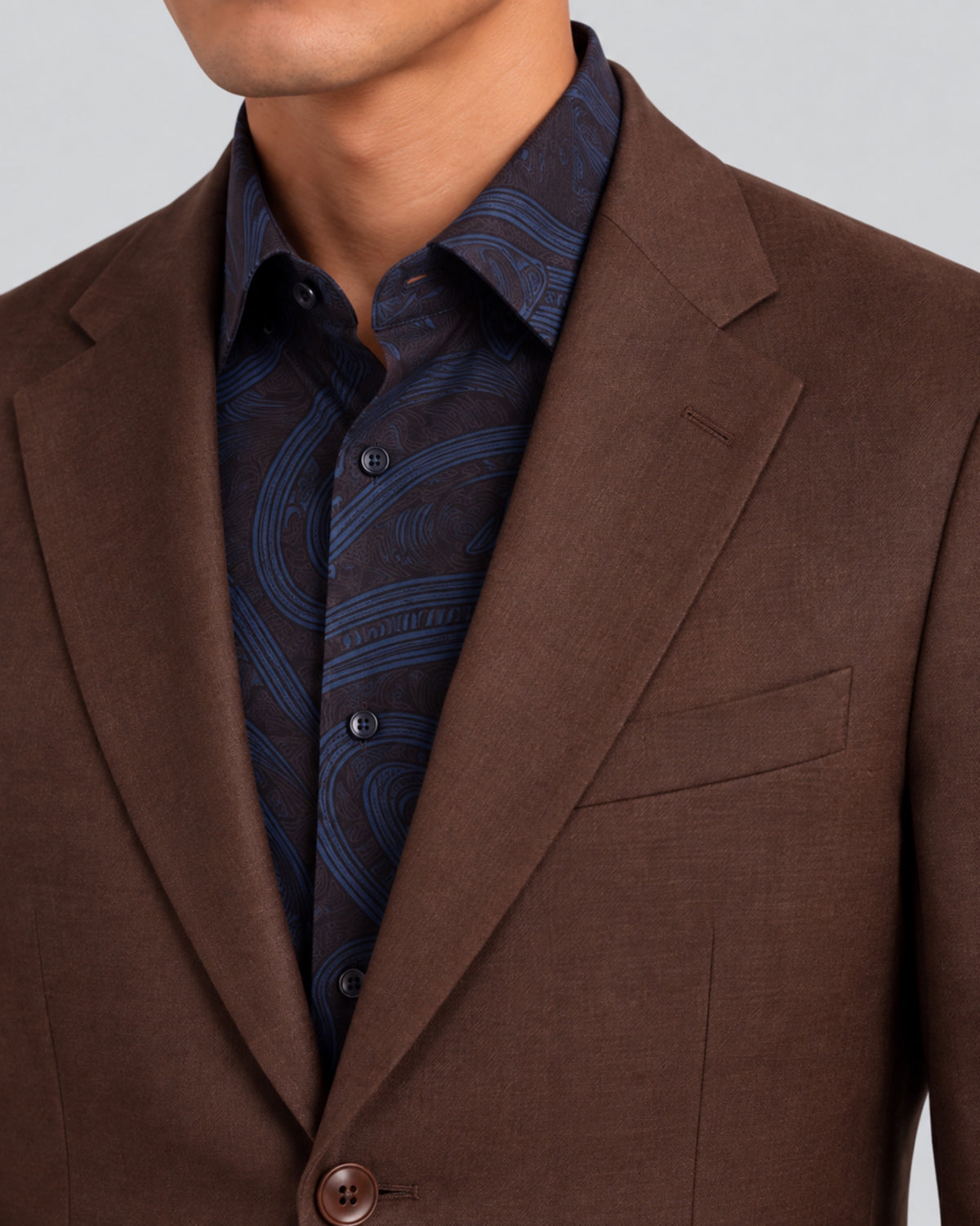 JOSH BROWNIE MEN'S STRETCH TAILORED BLAZER