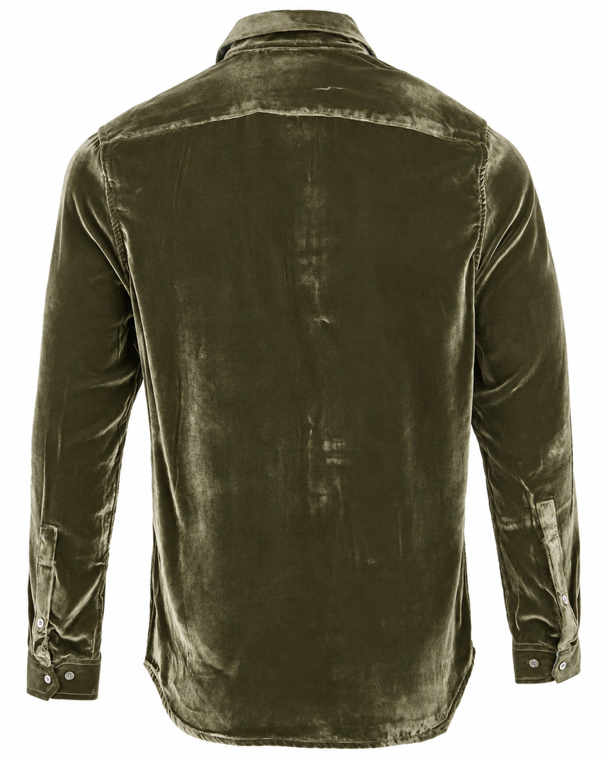 NED SAGE MEN'S VELVET LONG-SLEEVE SHIRT