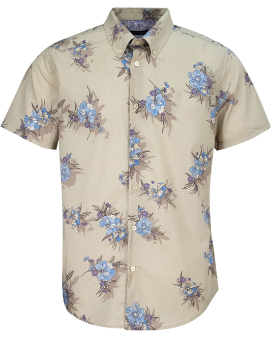 TIM OXFORD HARMONY SHIRT - PUMICE