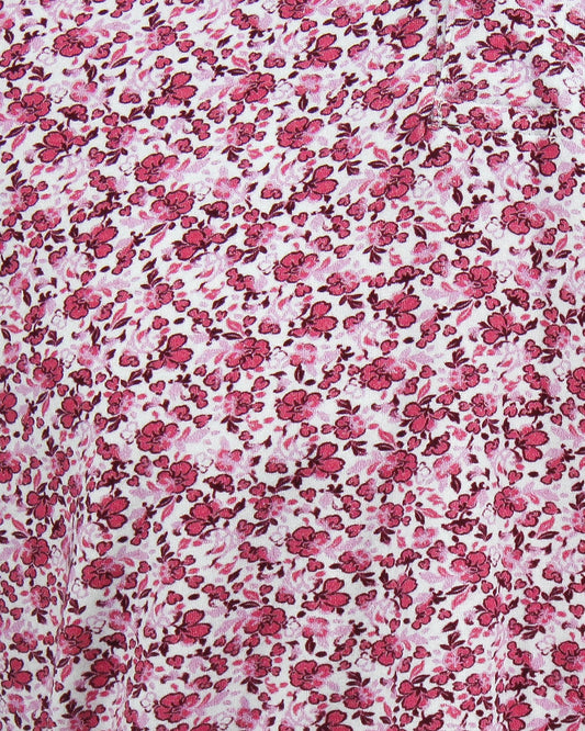 Scott Ashton Floral Pink Shirt