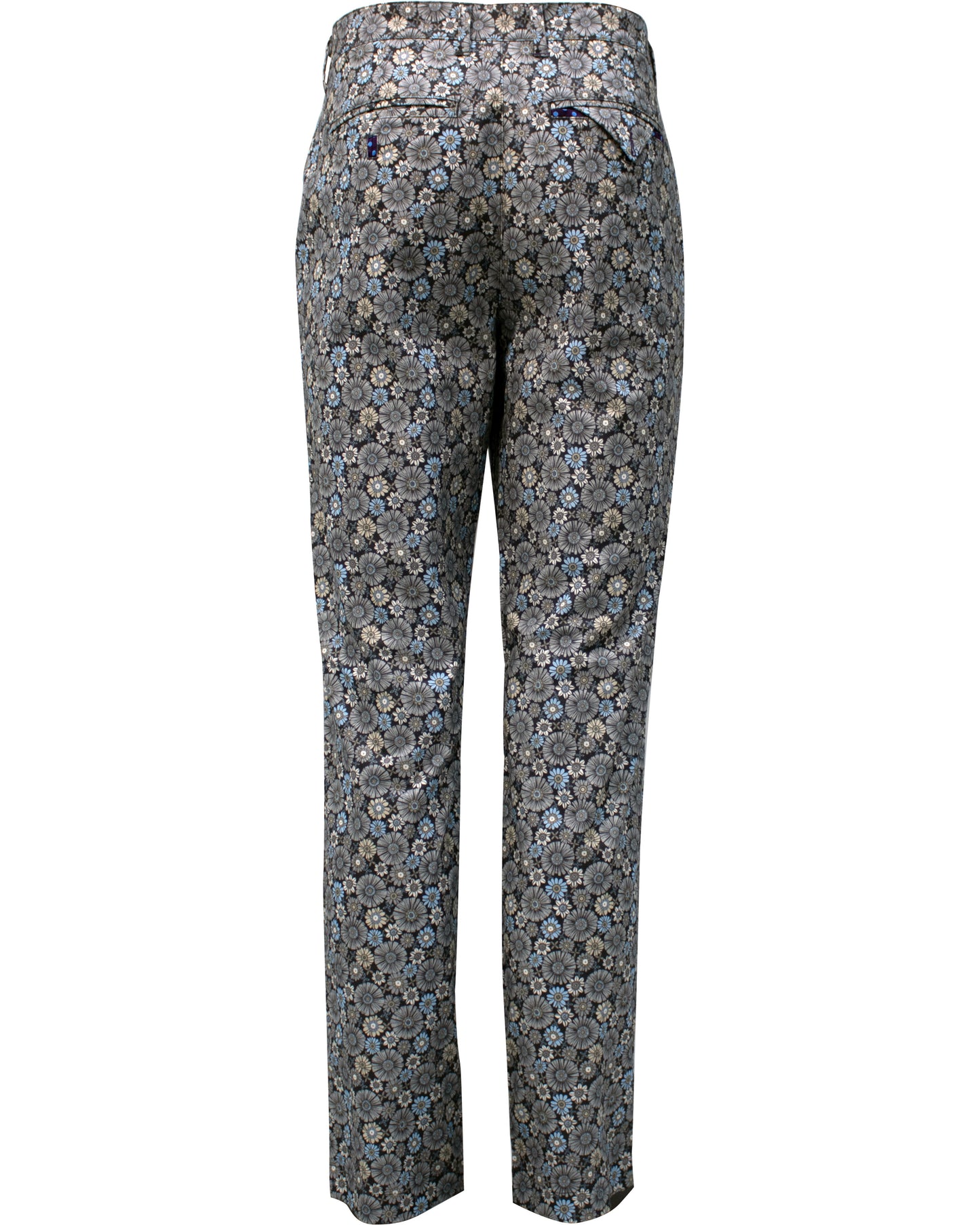 CHARLES DAISY GEO PANT IN BLACK