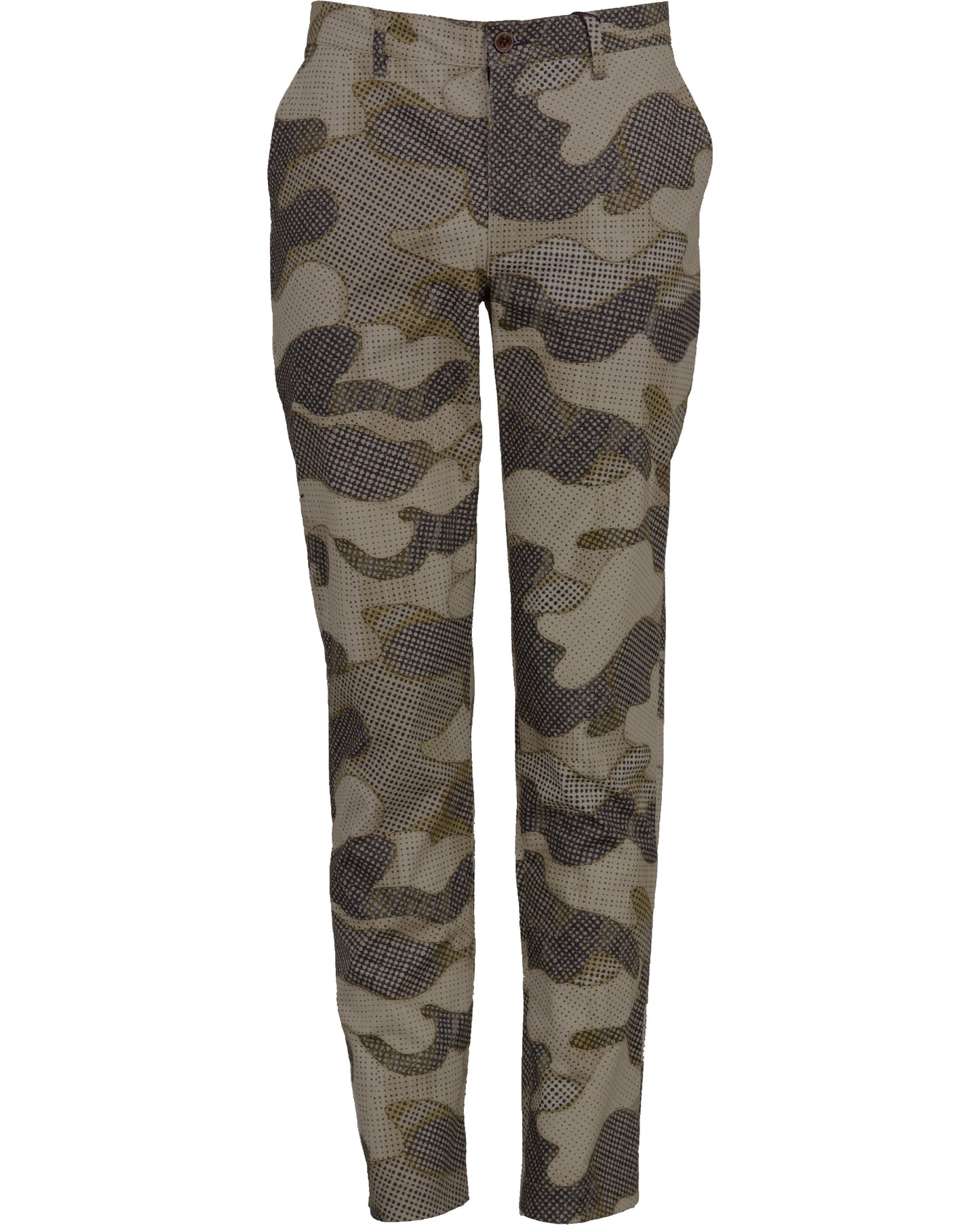 Charles Dot Camo Camel Pants