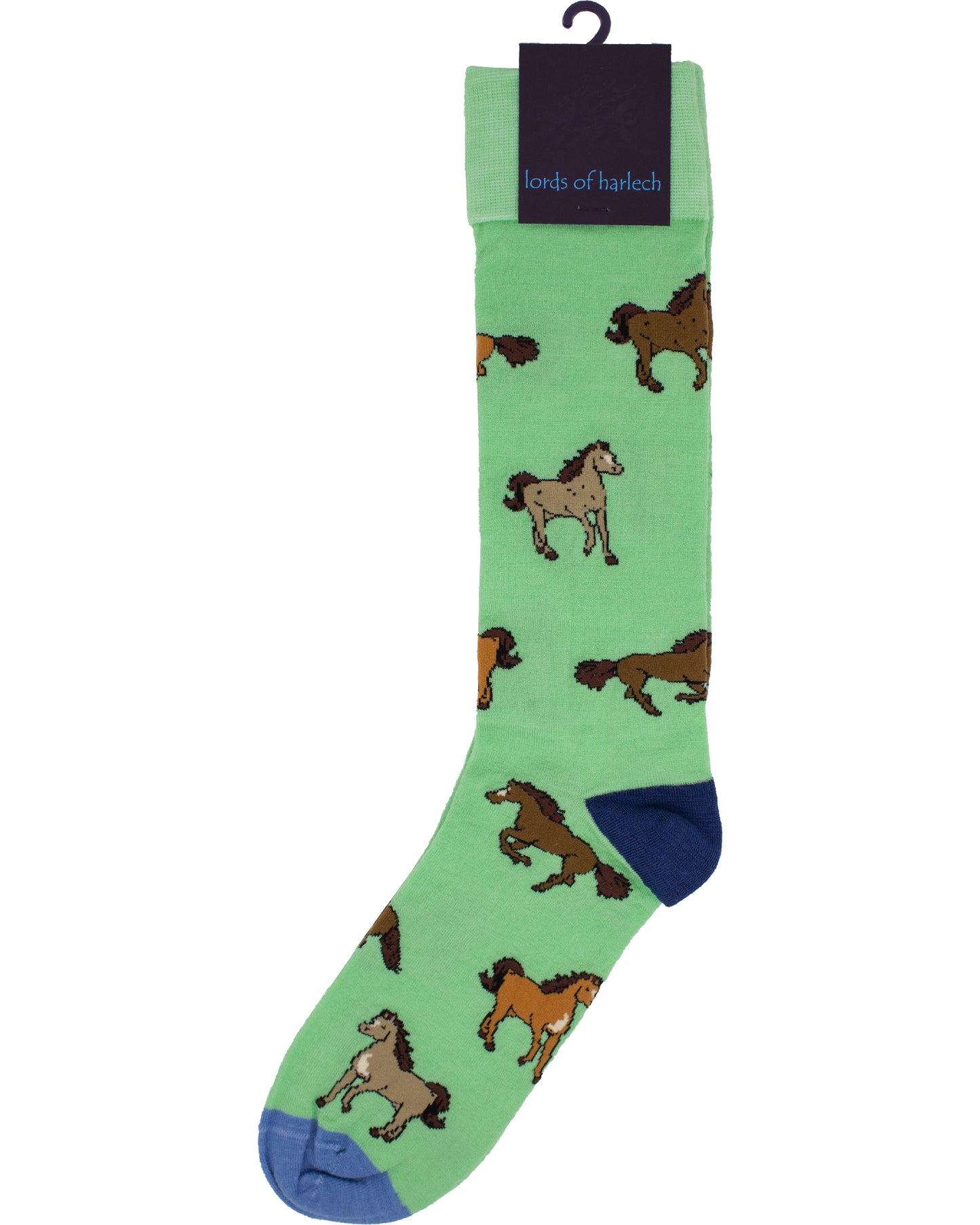 Donald Horses Green Socks