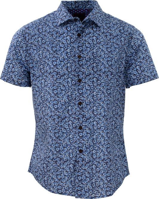 George Horse Shoes Navy Shirt