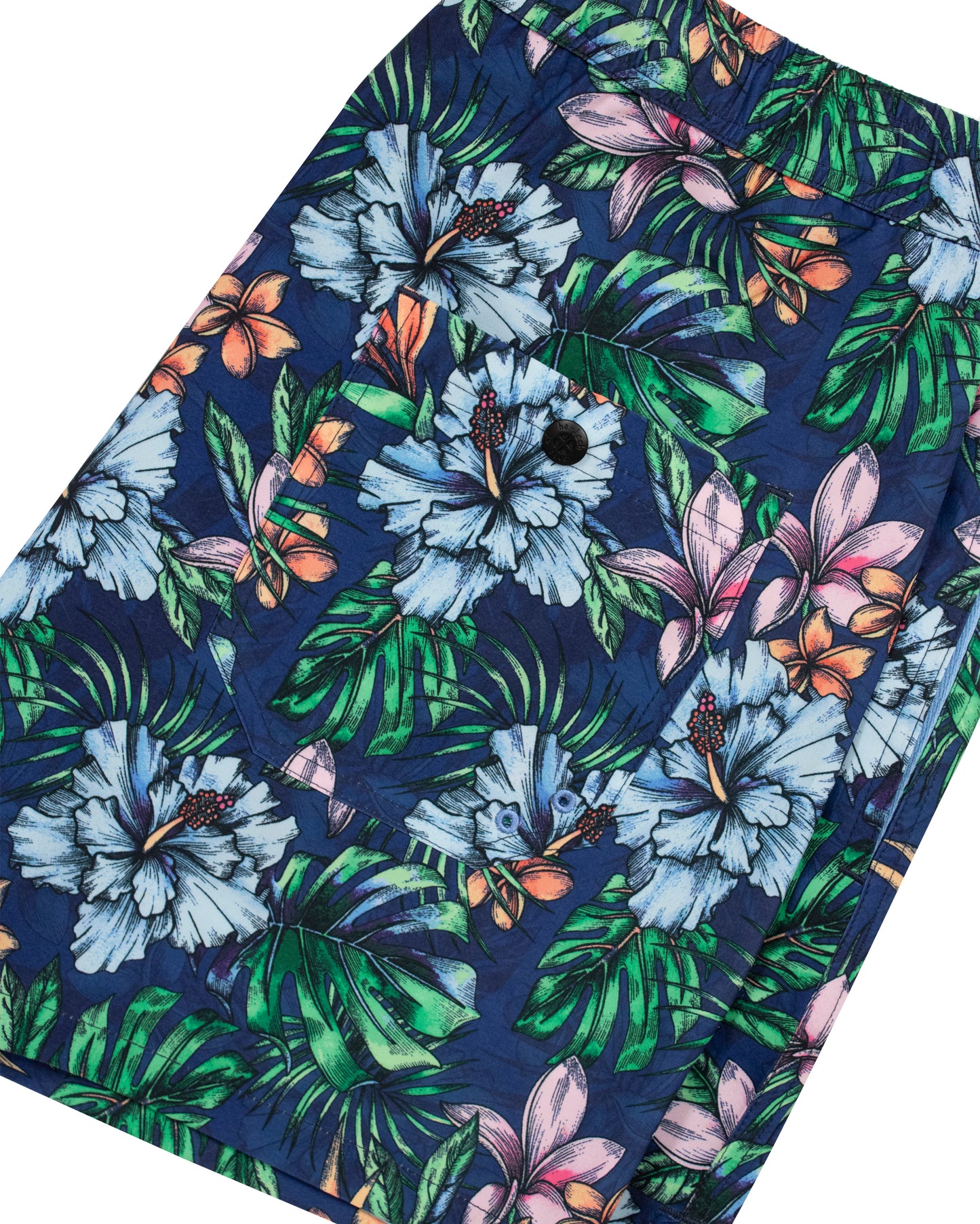 QUACK COLORFUL FLORAL NAVY