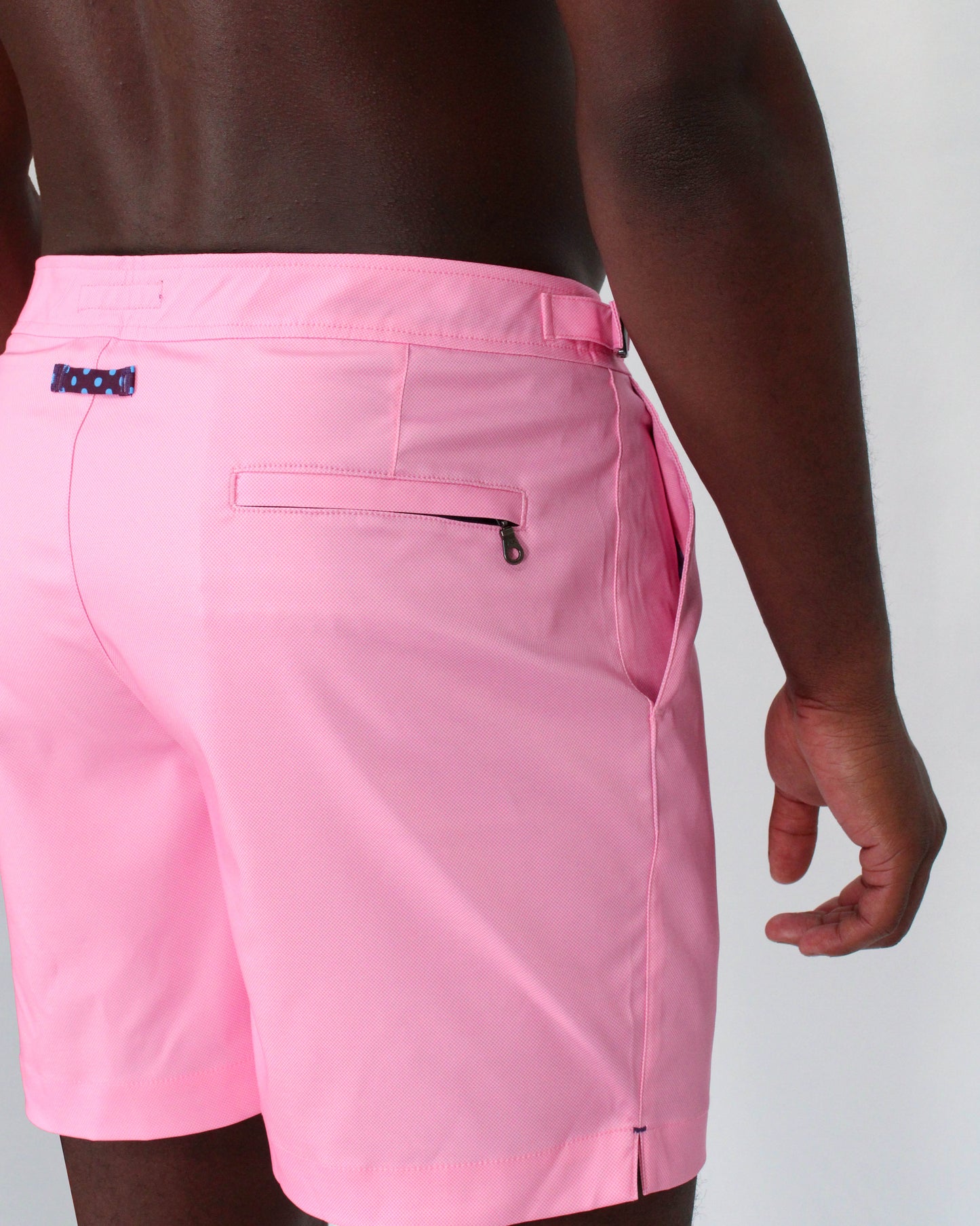 POOL OXFORD SWIM SHORT IN PINK