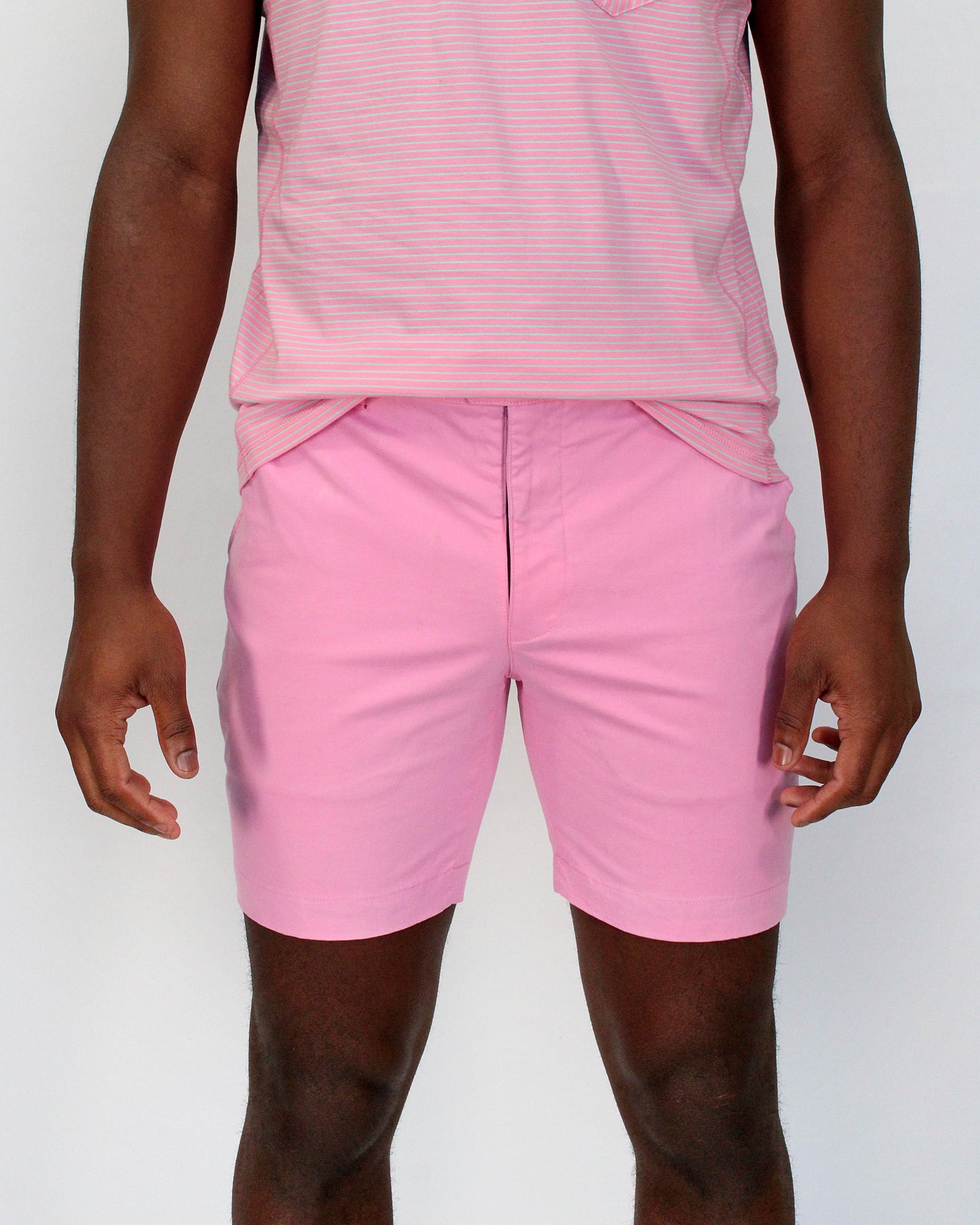 JOHN SHORTS IN PINK SKY