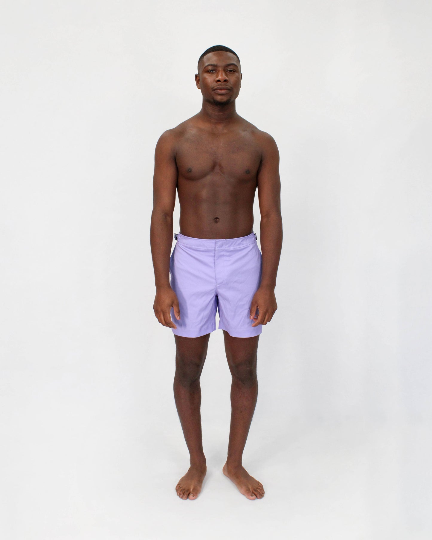 POOL OXFORD SWIM SHORT IN LAVENDER