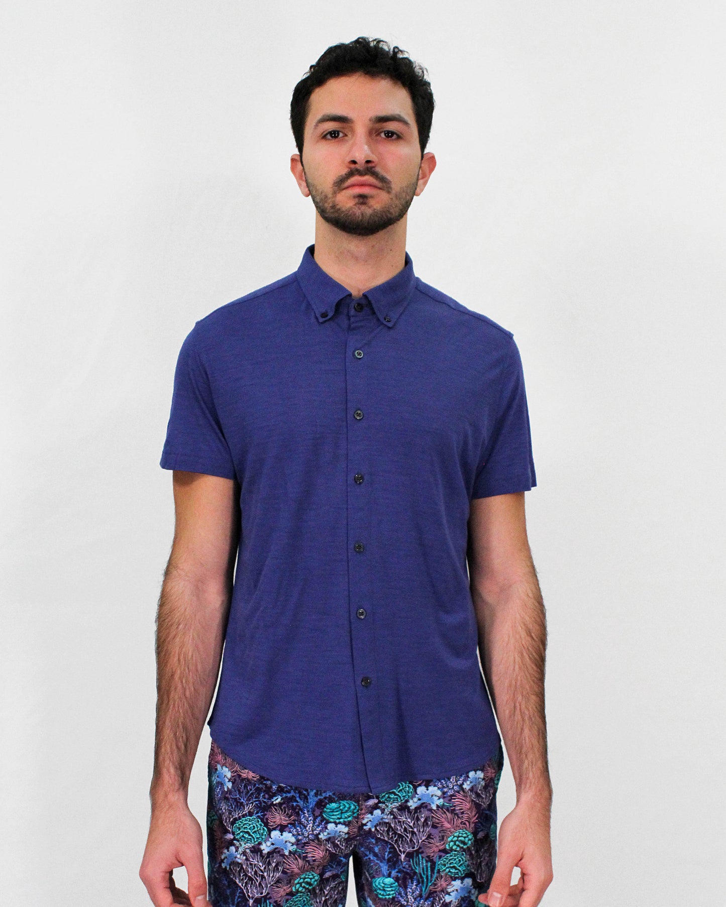 TOBIAS MERINO SHIRT - SKIPPER