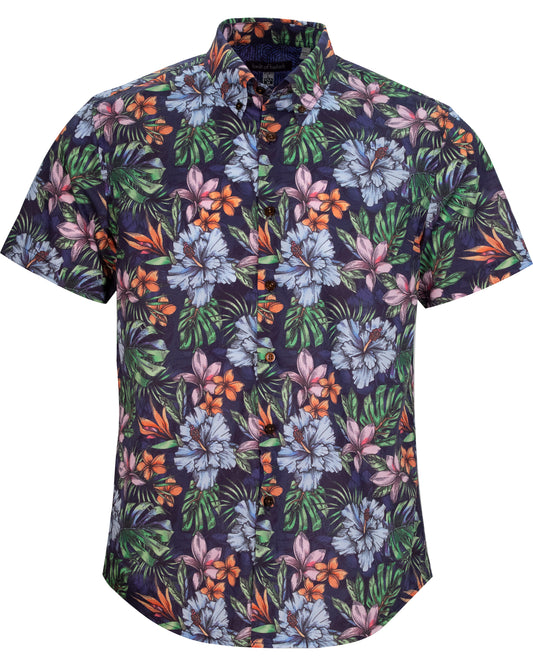 TIM COLORFUL FLORAL NAVY