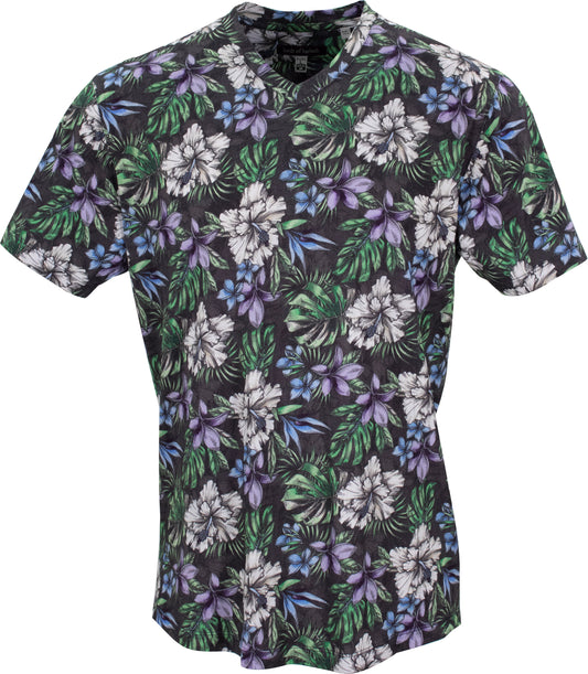 MAZE COLORFUL FLORAL BLACK