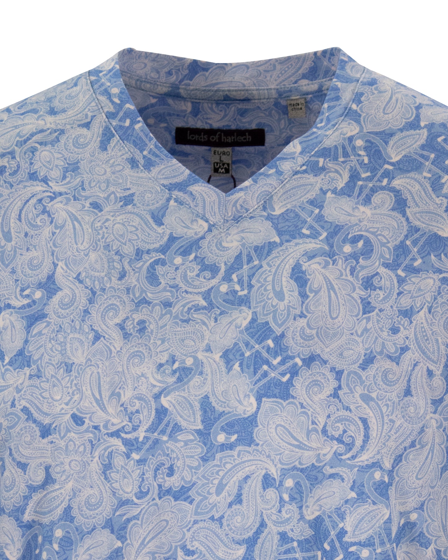 MAZE PAISLEY FLOCK BLUE