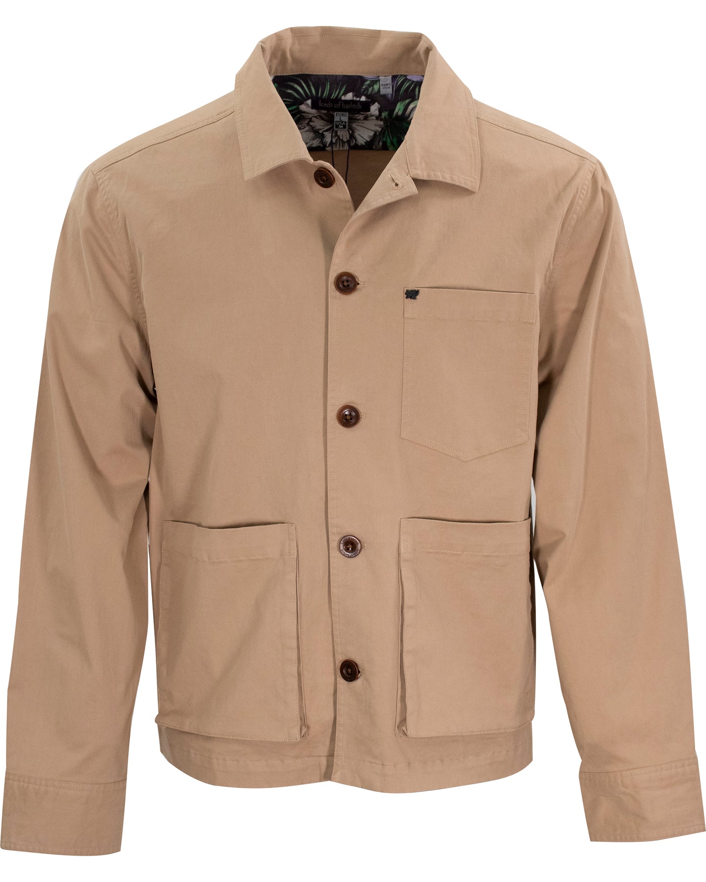 LOUIS SHIRT JACKET IN SAND