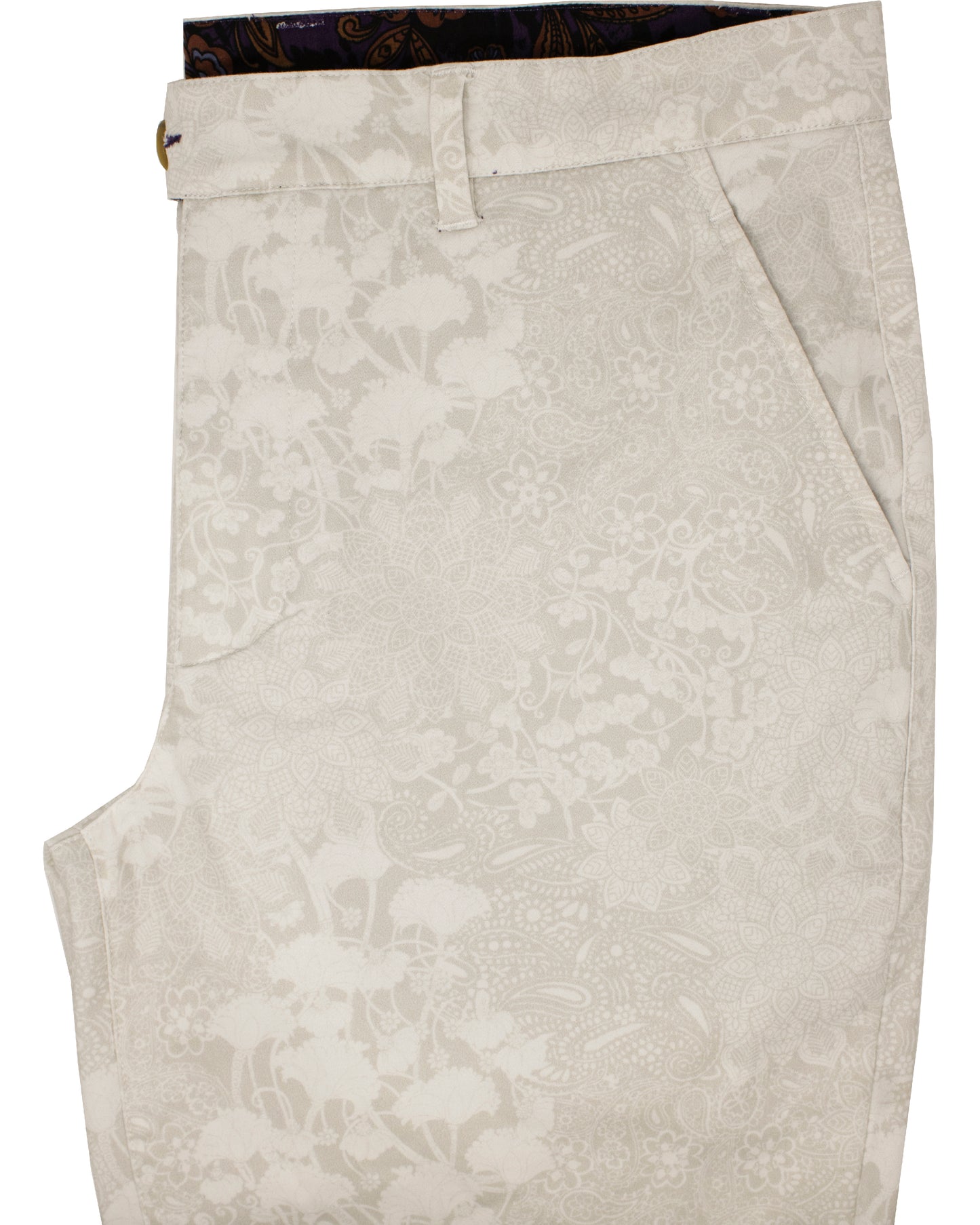 Jack Lux Paisley Floral Pumice Pants