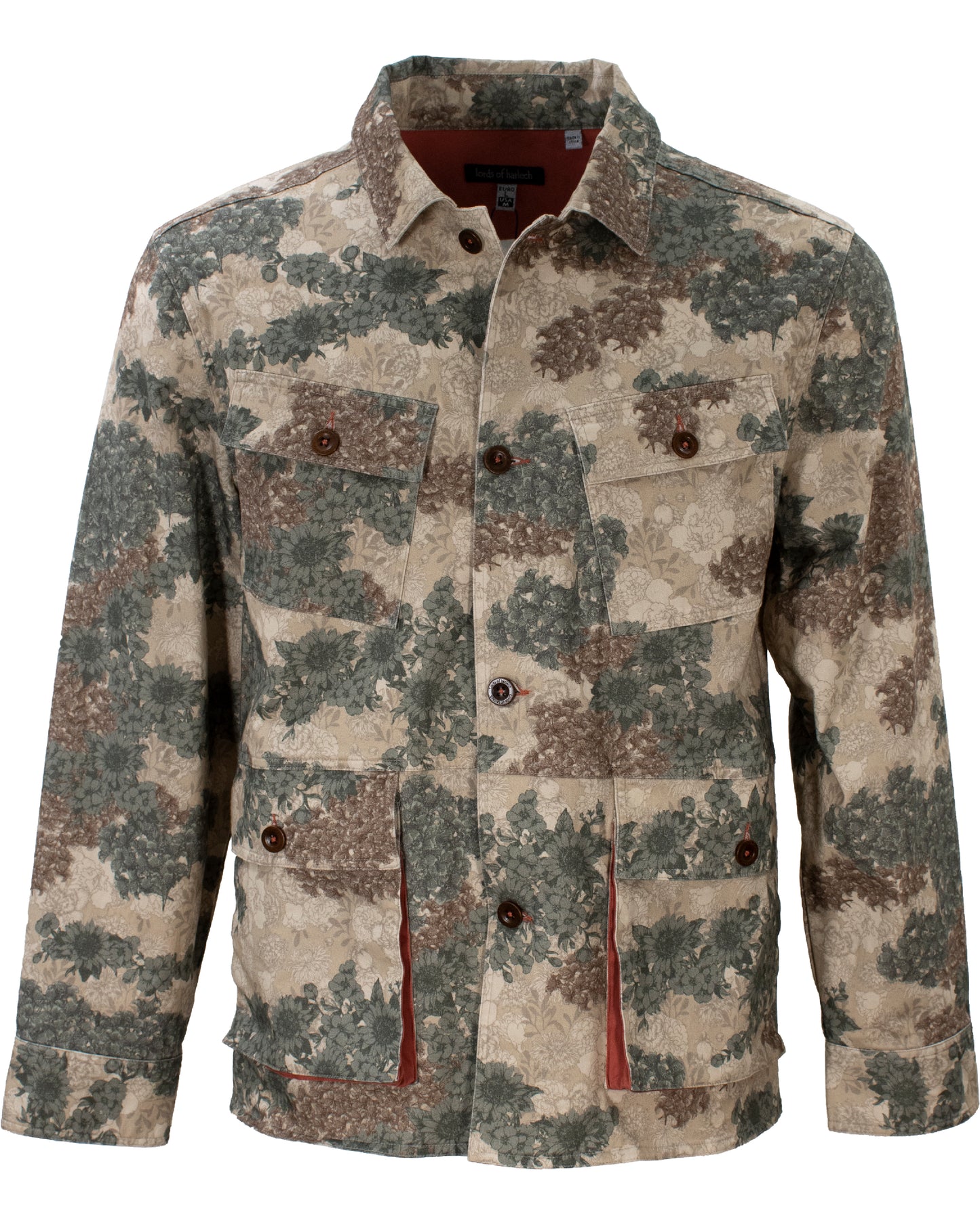Joe Garden Camo Khaki Military Jacket