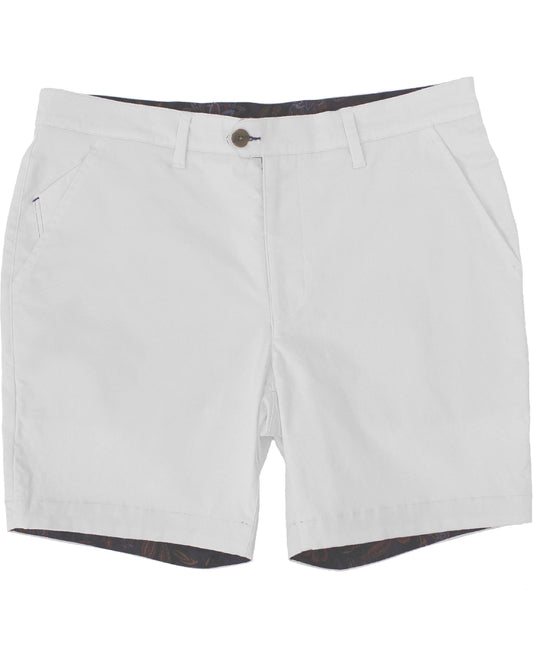 John Lux White Shorts