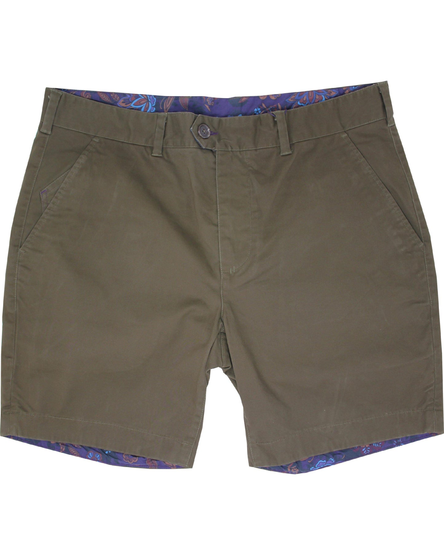 John Lux Olive Shorts