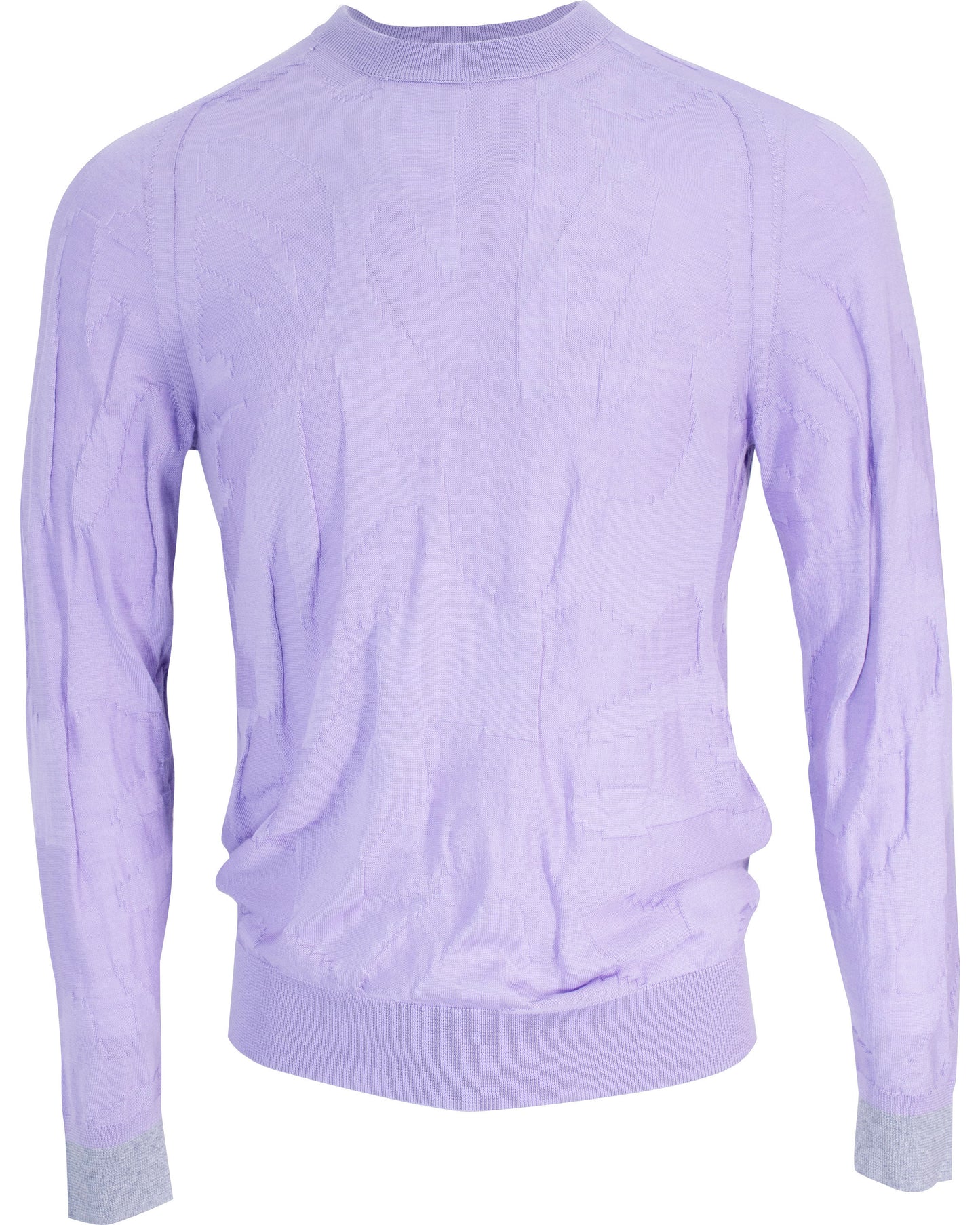 KRIS CORAL MERINO SWEATER IN LAVENDER