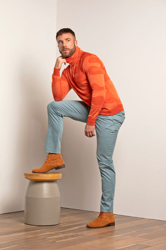 Todd Woolcamo Lava Turtleneck