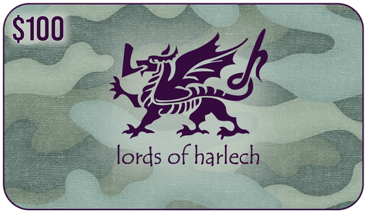 $100 Lords of Harlech Gift Card - Lords Of Harlech