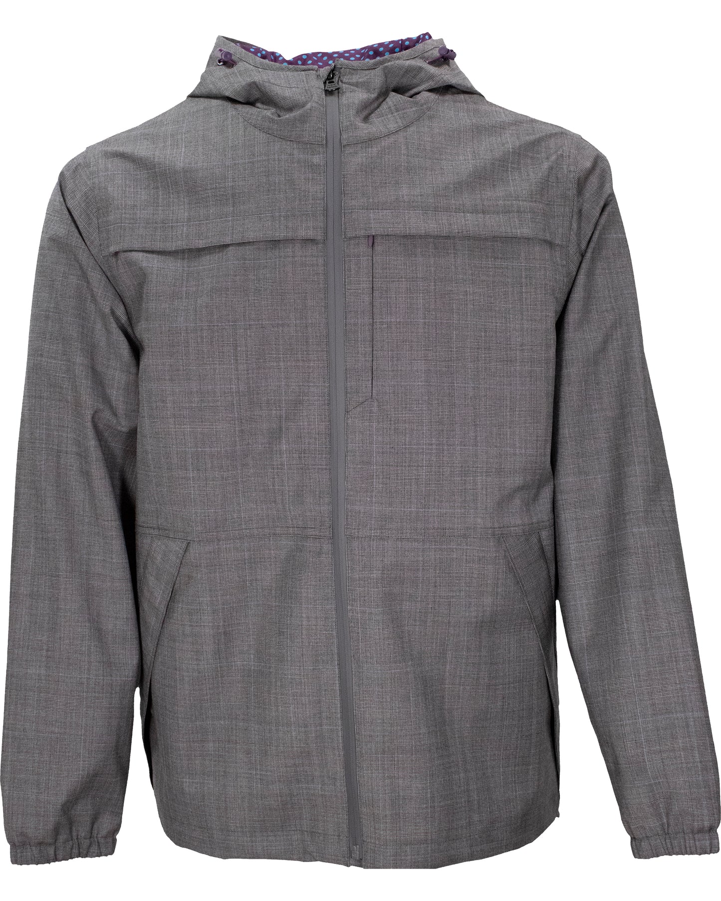 Luca Grey Wool Waterproof Jacket