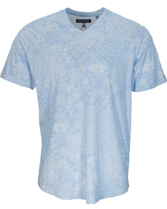 Maze Punisher Paisley Sky V-Neck Tee