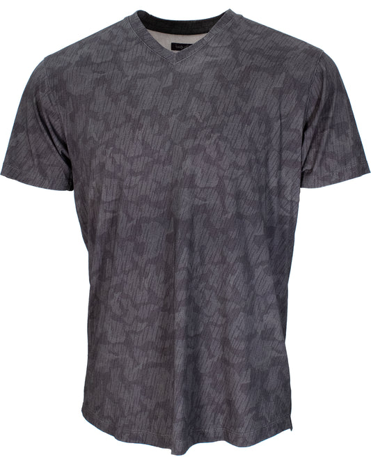 Maze Rain Camo Smoke V-Neck Tee