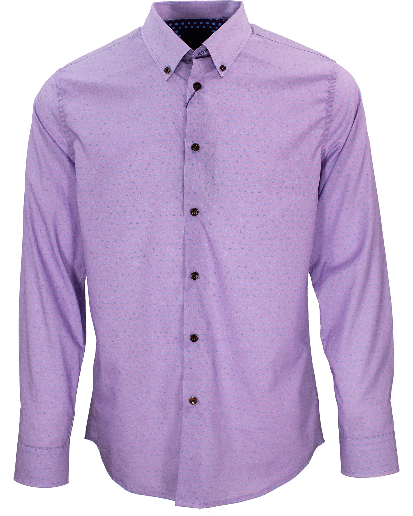 Mitchell Triangle Dots Lavender Shirt
