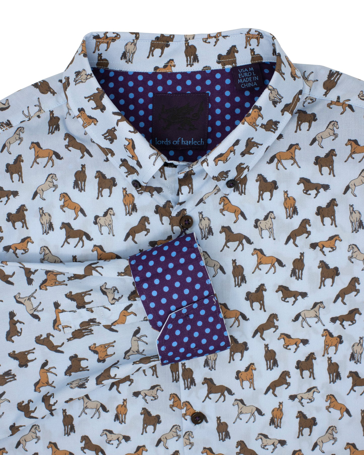 Mitchell Horses Sky Shirt