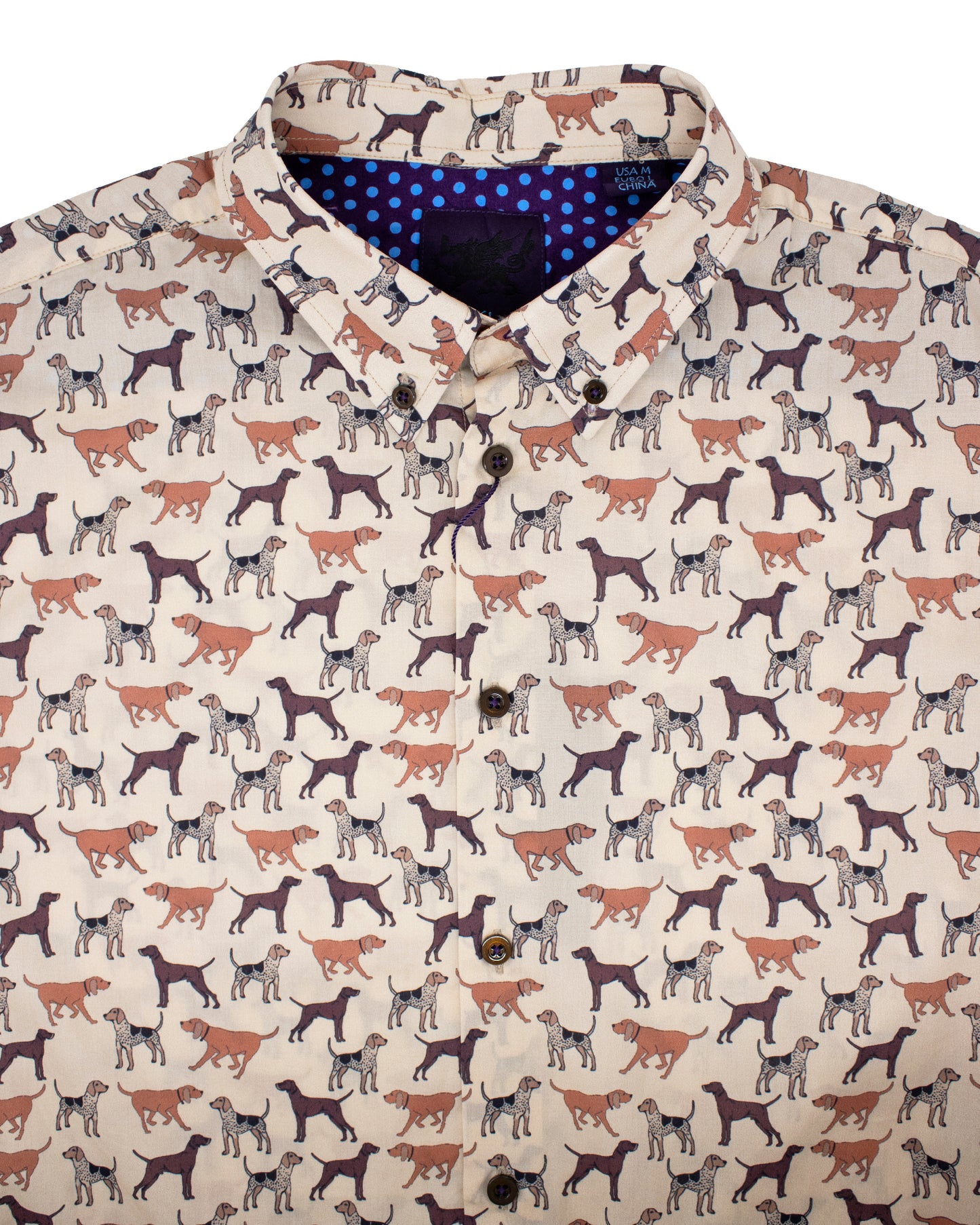 Mitchell Hunting Dogs Cream Shirt