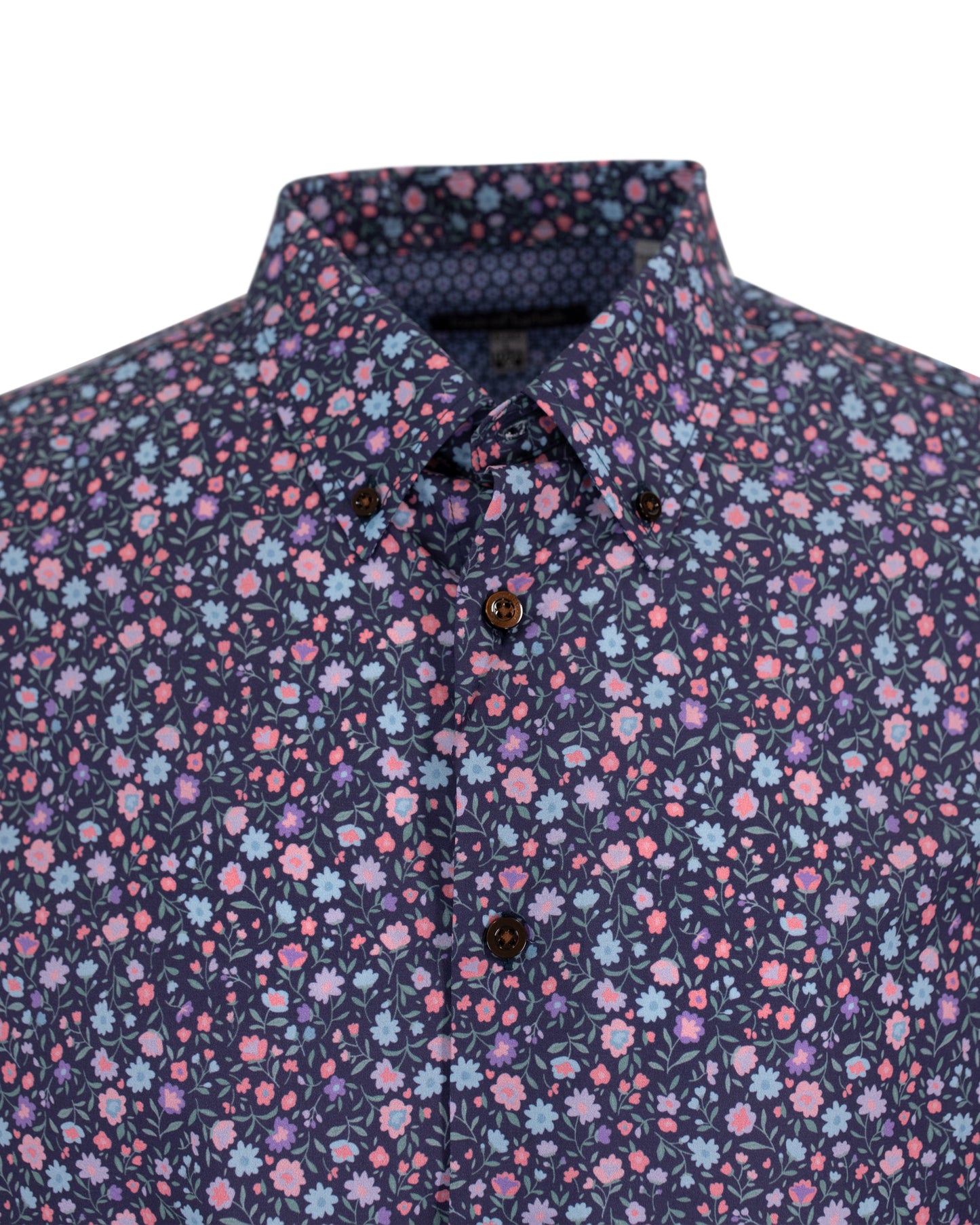 MORRIS DITZY DAISY SHIRT IN SKIPPER