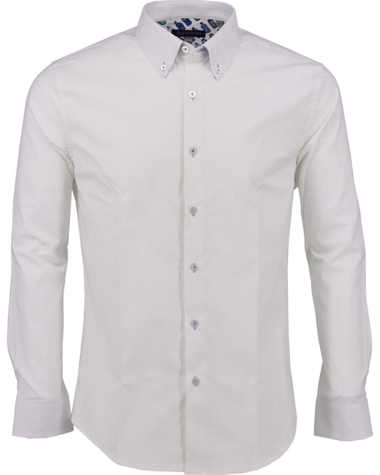 Morris Oxford White Shirt
