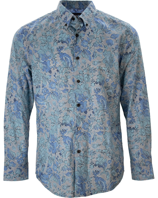 Morris York Floral Sea Shirt