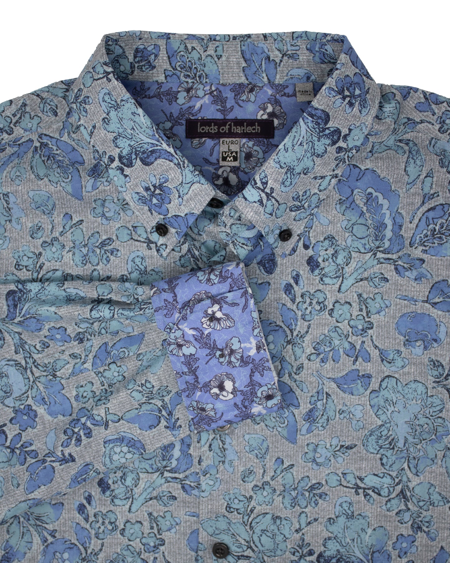 Morris York Floral Sea Shirt
