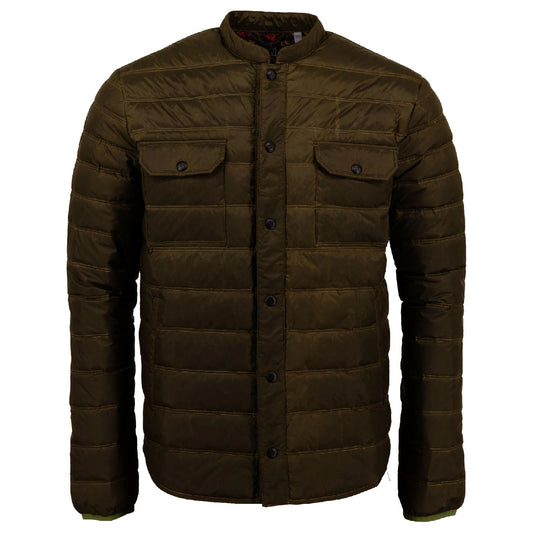 Mao Olive Packable Waxdown Jacket