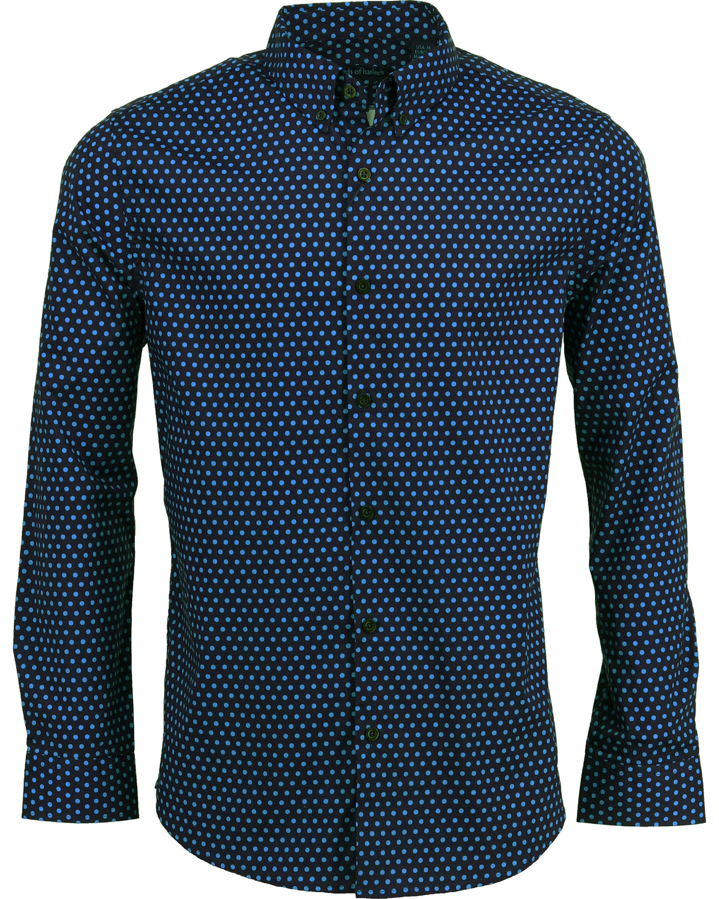 MITCHELL POLKADOT SHIRT - PURPLE