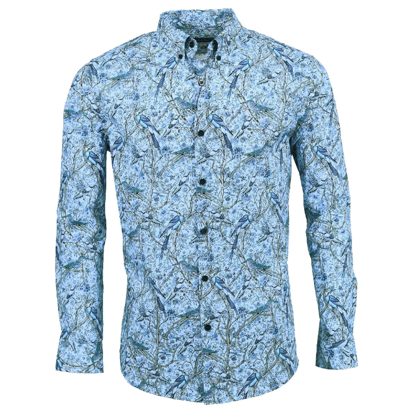 Morris Branches Blue Shirt