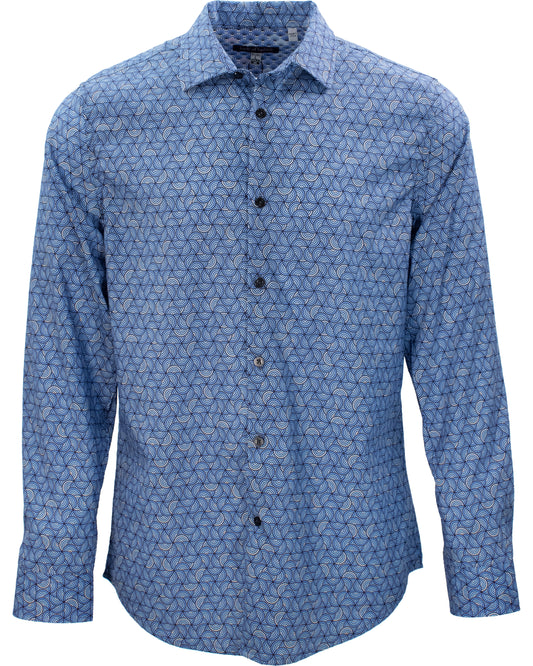 Nigel Artdeco Blue Shirt