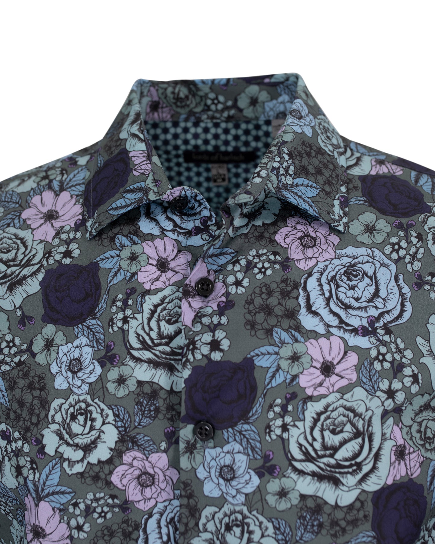 NIGEL EVERYTHING ROSES SHIRT IN TURF