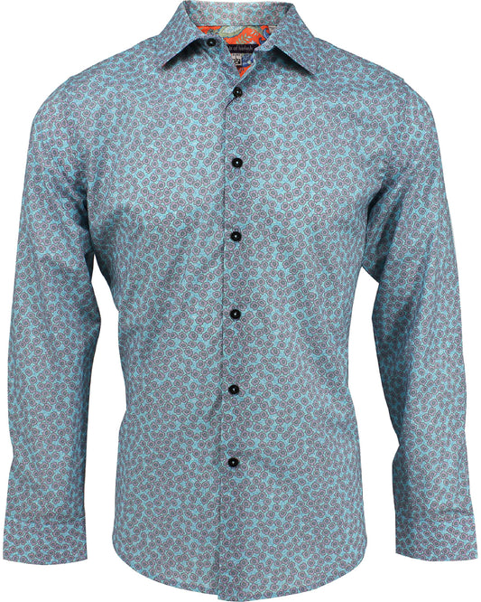 Nigel Poppies Lilac Shirt